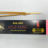 Banjara Tribal Smudge Incense Sticks - Wild Rose