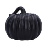 Baroque Harvest Black Pumpkin Ornament