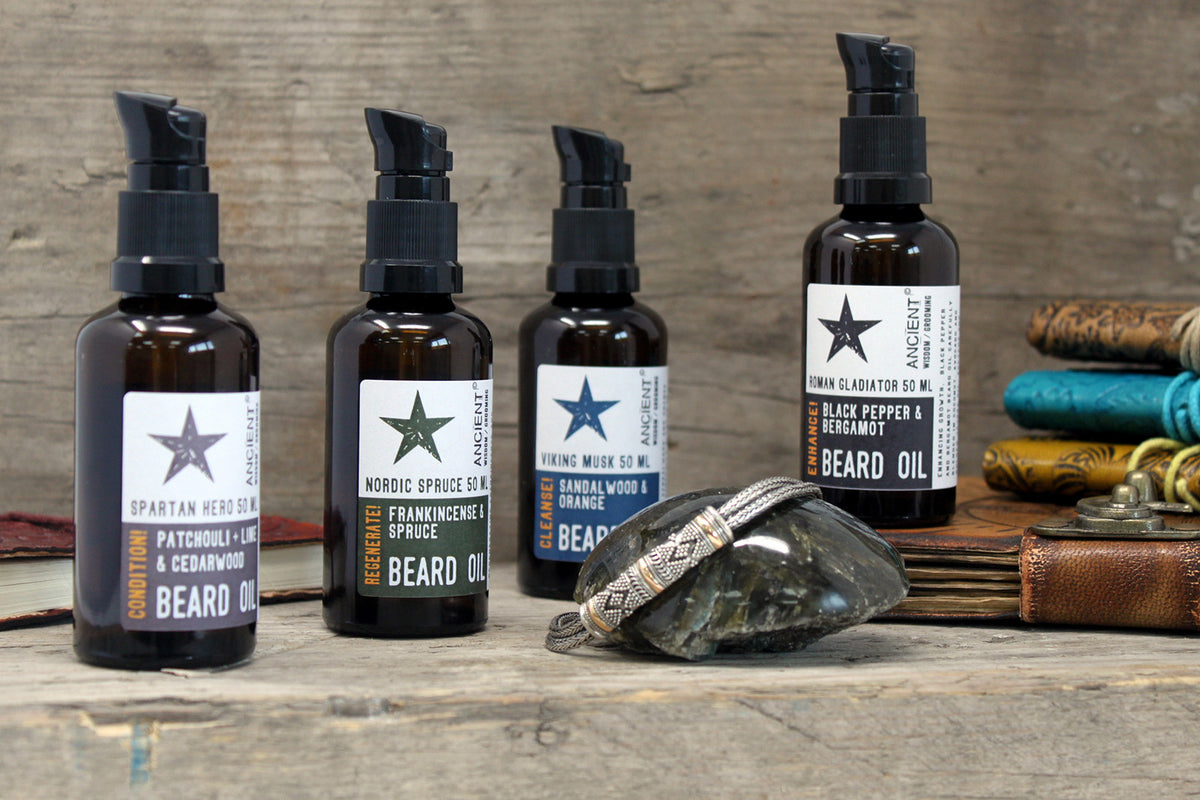 Roman Gladiator - Enhance Beard Oil with Essential Oils