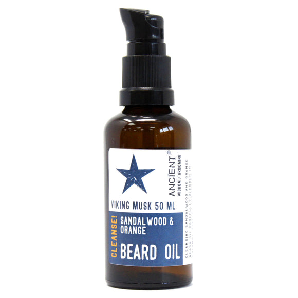 Viking Musk - Cleanse Beard Oil with Essential Oils