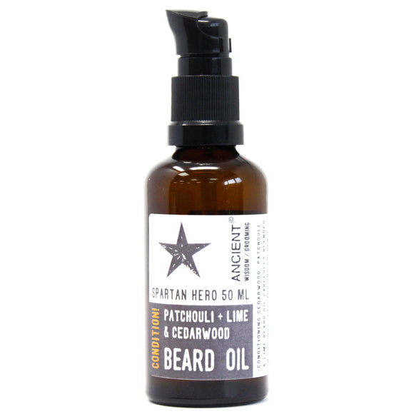 Spartan Hero - Condition Beard Oil with Essential Oils