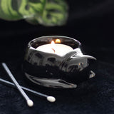 Black Cat Tealight Candle Holder