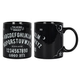 Black Ouija Board Mug