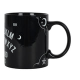 Black Ouija Board Mug