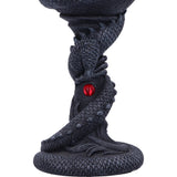 Black Chinese Dragon Coil Goblet