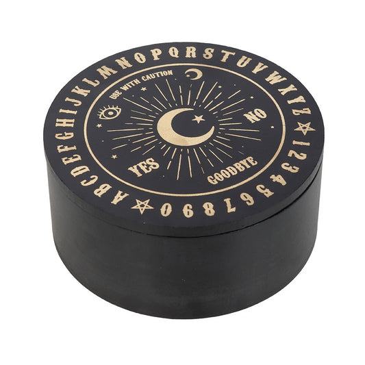 Black Ouija Board Jewellery Box