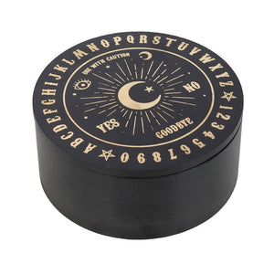 Black Ouija Board Jewellery Box