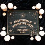 Black Ouija Board with Planchette