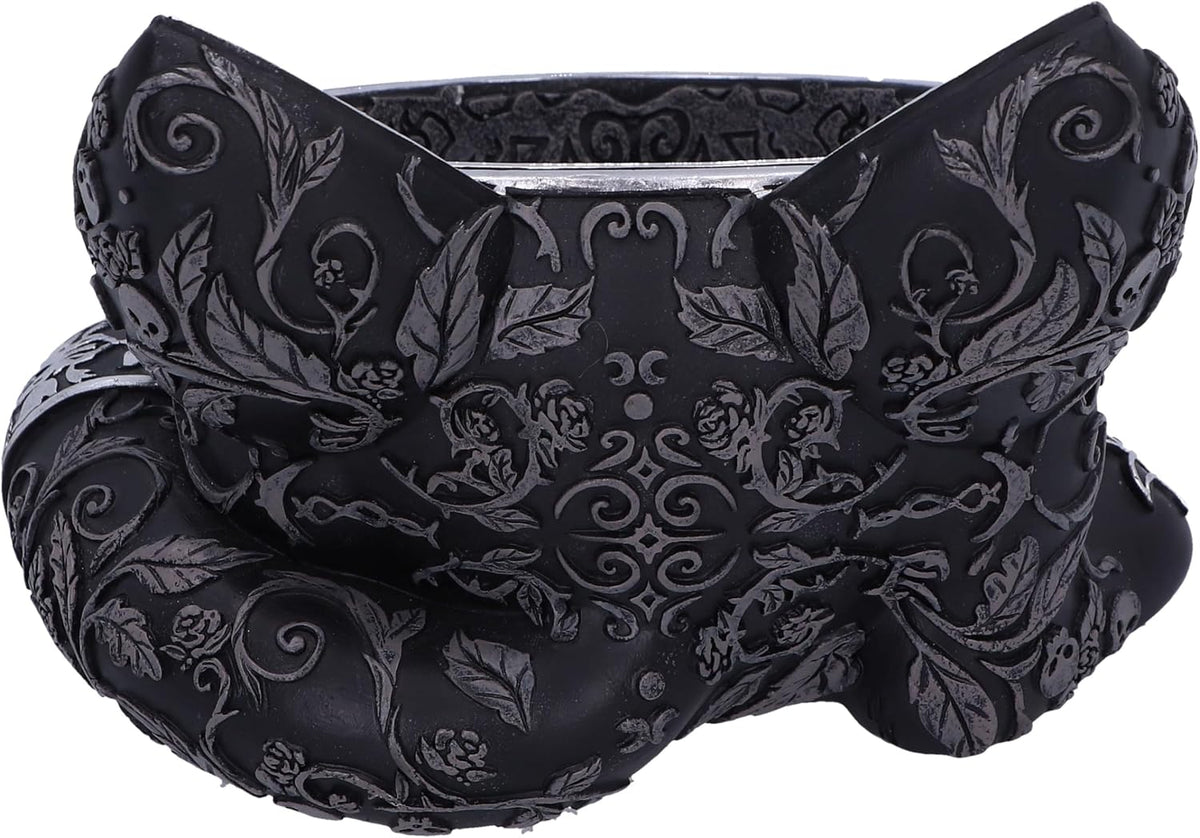 Back of Black Cat Magic trinket bowl