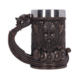 Bronze Drakkar Dragon Boat Viking Tankard