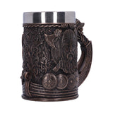 Bronze Drakkar Dragon Boat Viking Tankard