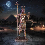 Bronzed Anubis Figurine
