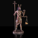 Bronzed Anubis Figurine