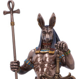 Bronzed Anubis Figurine