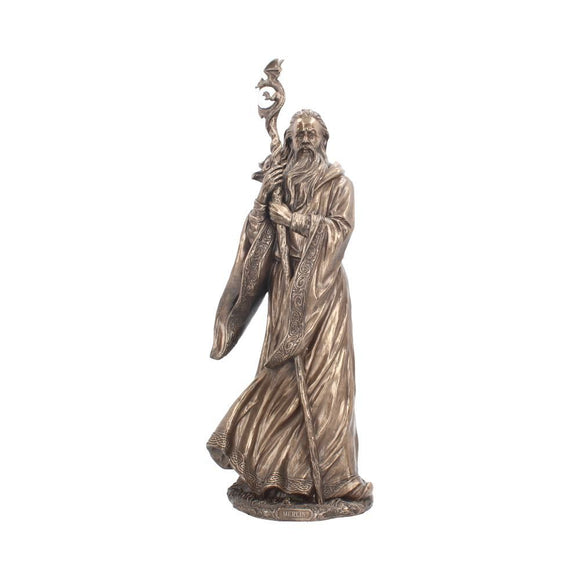 Bronzed Merlin Large Figurine