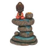 Buddha & Rock Pond Backflow Incense Burner