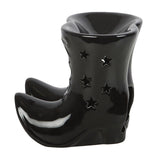 Black Witch Boots Oil Burner