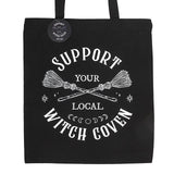 Support Your Local Witch Coven Tote Bag