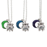 Set of 3 Coven Sisters Cauldron Charm Necklaces