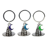 Set of 3 Coven Sisters Witch Hat Keyrings