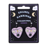 Pastel Talking Board Planchette Earrings