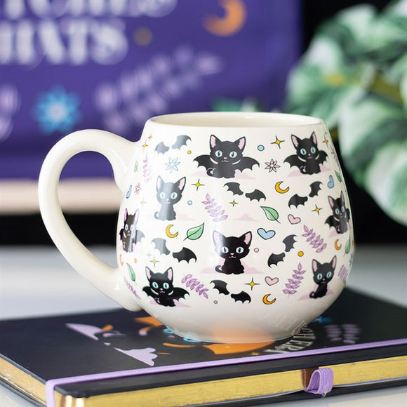 Cute and Creepy Cat Mug