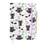 Cute and Creepy Notebook with Amethyst Pen