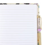 Cute and Creepy Notebook with Amethyst Pen