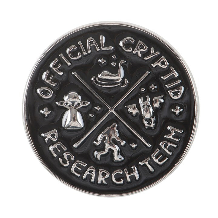 Cryptid Research Team Pin Badge