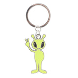 Glow in the Dark Alien Keyring