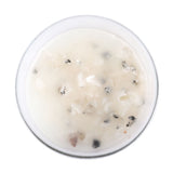 Cancer Orange & Chamomile, Moonstone Crystal Candle
