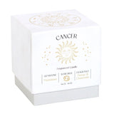 Cancer Orange & Chamomile, Moonstone Crystal Candle