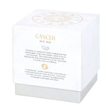 Cancer Orange & Chamomile, Moonstone Crystal Candle