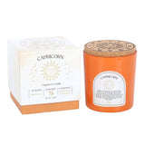 Capricorn Sandalwood & Jasmine Tiger's Eye Candle