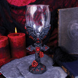 Carpe Noctem Gothic Bat Wine Glass