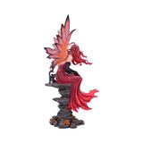 Carreen Autumn Fairy with Dragon Figurine