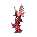 Carreen Autumn Fairy with Dragon Figurine
