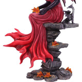 Carreen Autumn Fairy with Dragon Figurine