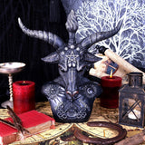 Celestial Black and Silver Baphomet Bust