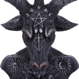 Celestial Black and Silver Baphomet Bust