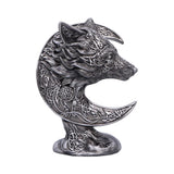 Celtic Crescent Moon Wolf Ornament