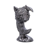 Celtic Crescent Moon Wolf Ornament