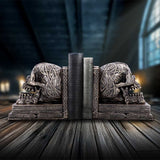 Celtic Tale Skull Bookends