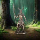 Cernunnos the Horned God Bronze Figurine