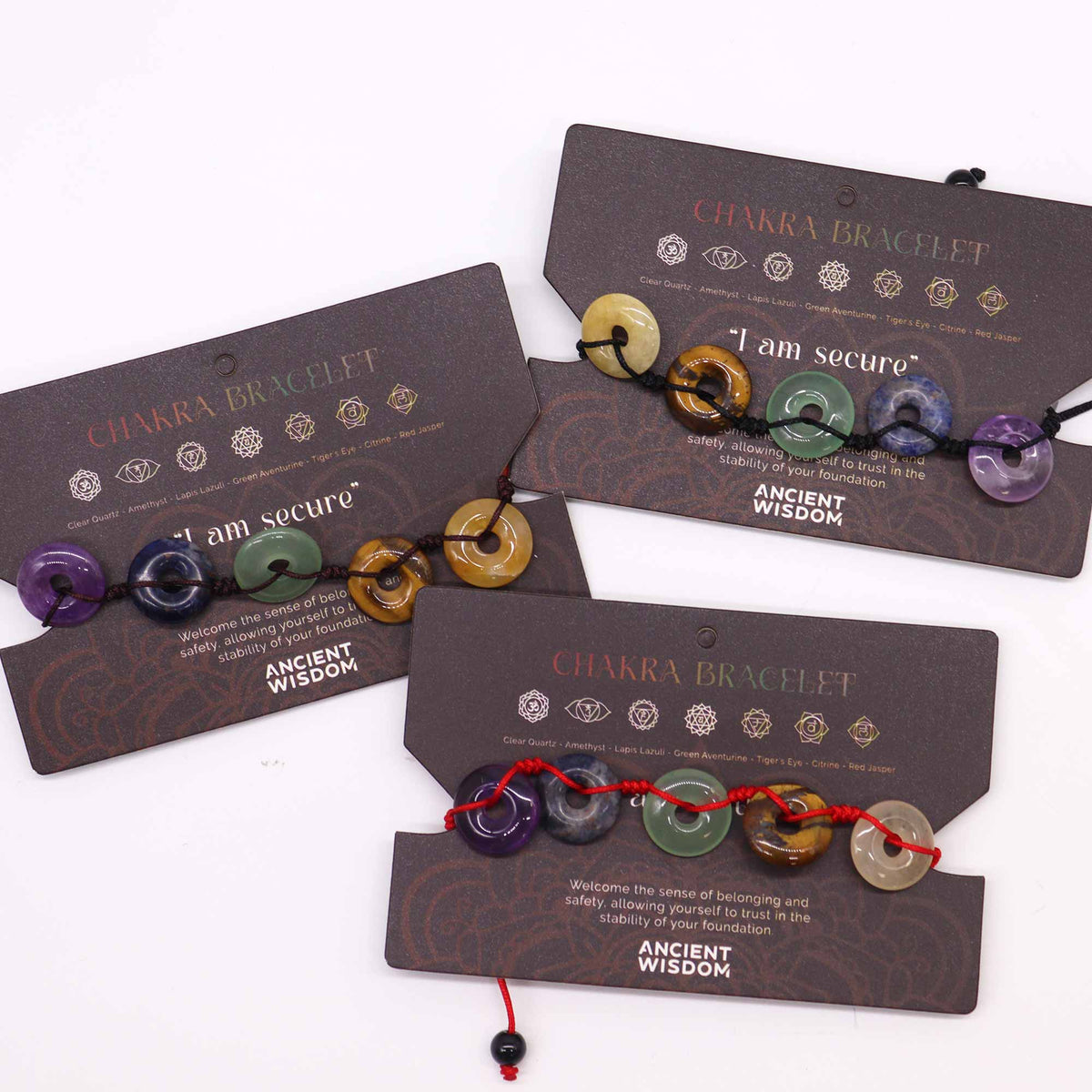 Chakra Crystal String Bracelet