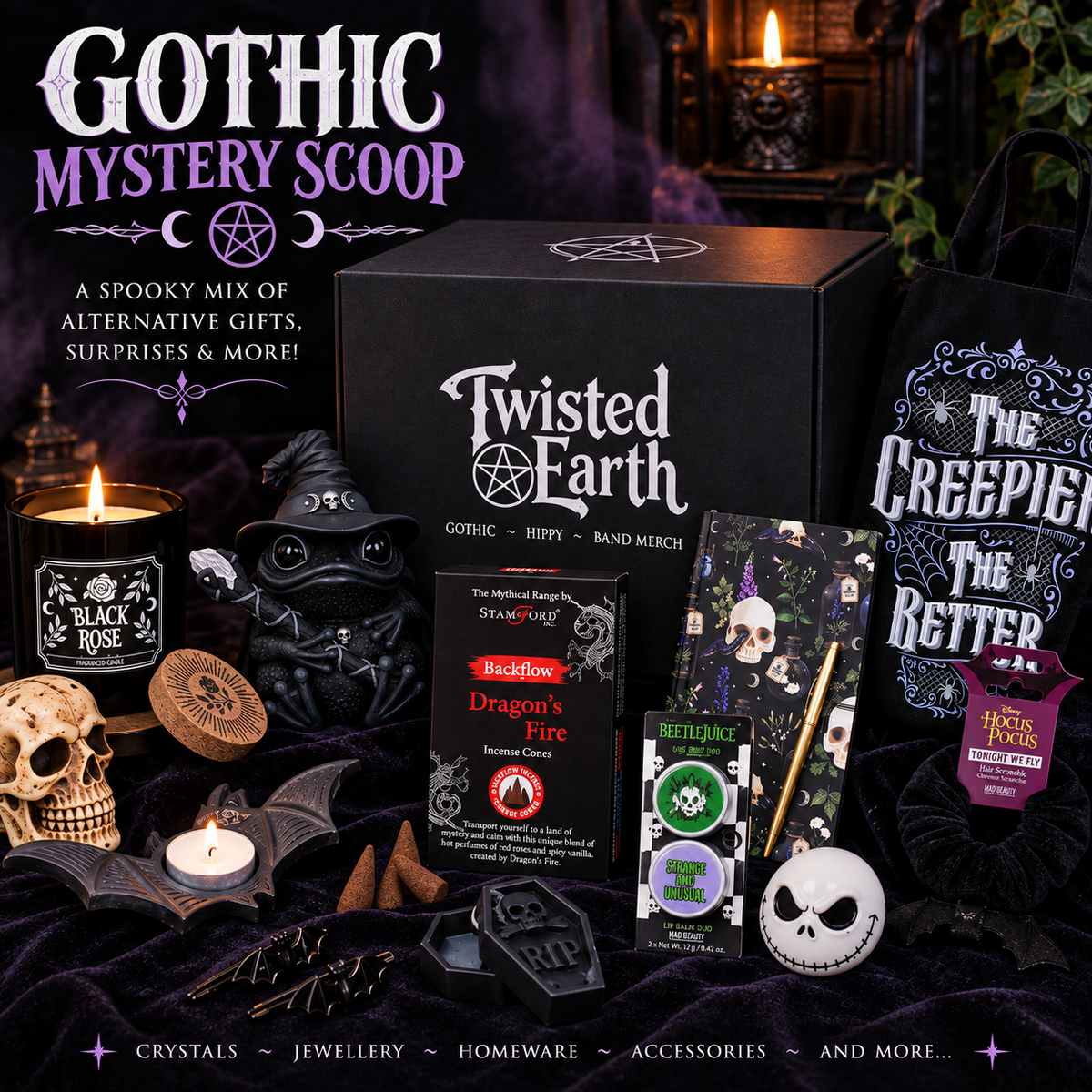 Gothic Mystery Scoop – Alternative & Gothic Gifts