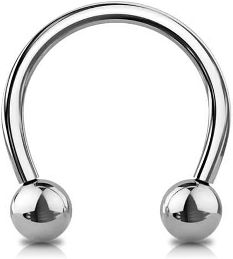 Circular Barbell Surgical Steel 316L - Silver 16G