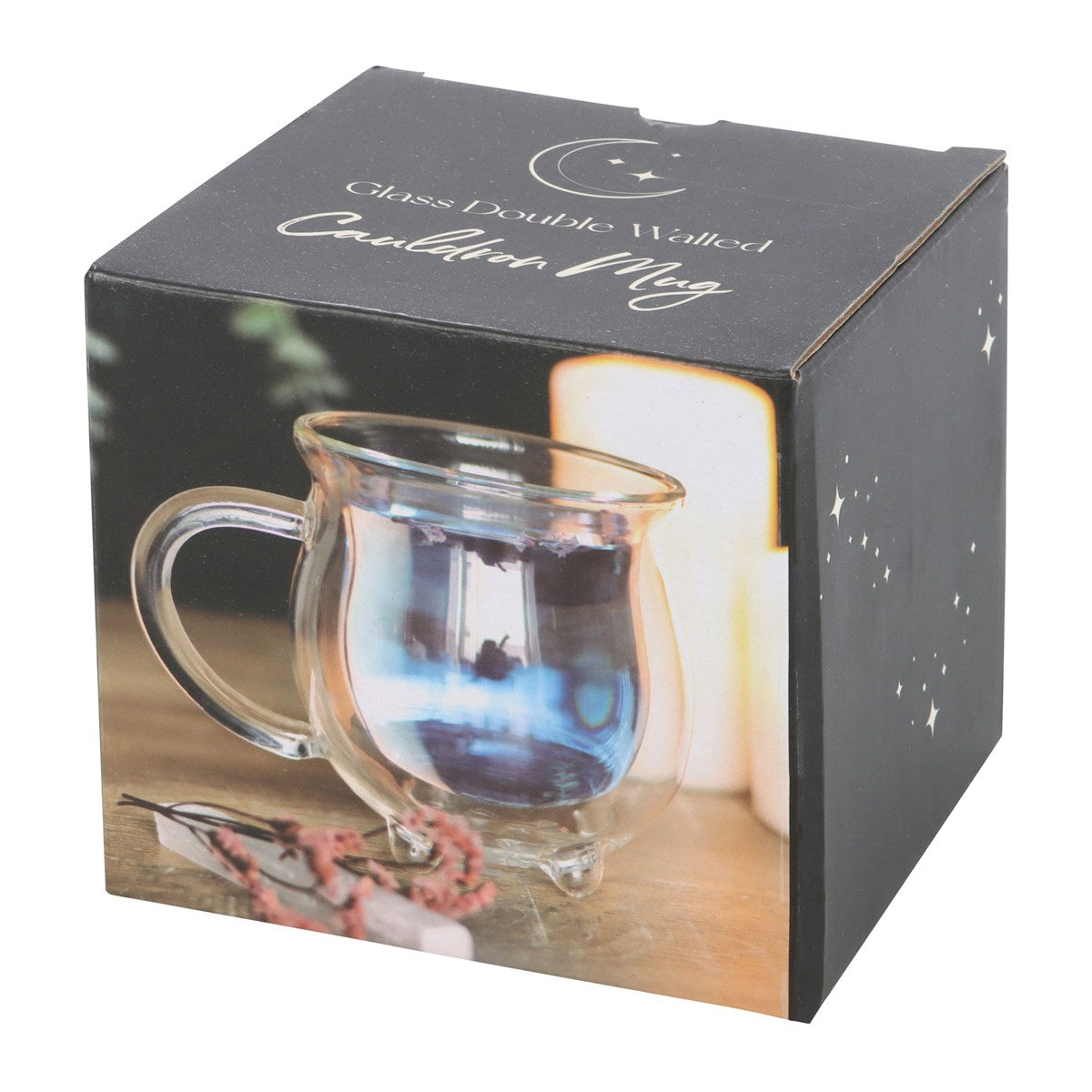 Clear Glass Cauldron Mug