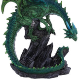 Clifftop Keeper Green Dragon Figurine