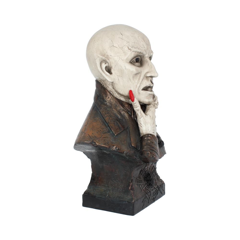 1. Side profile of Count Dracula Nosferatu style bust